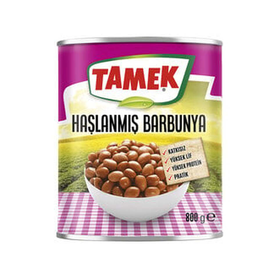 TAMEK HAŞLANMIŞ 800 GR-BARBUNYA (TNK)